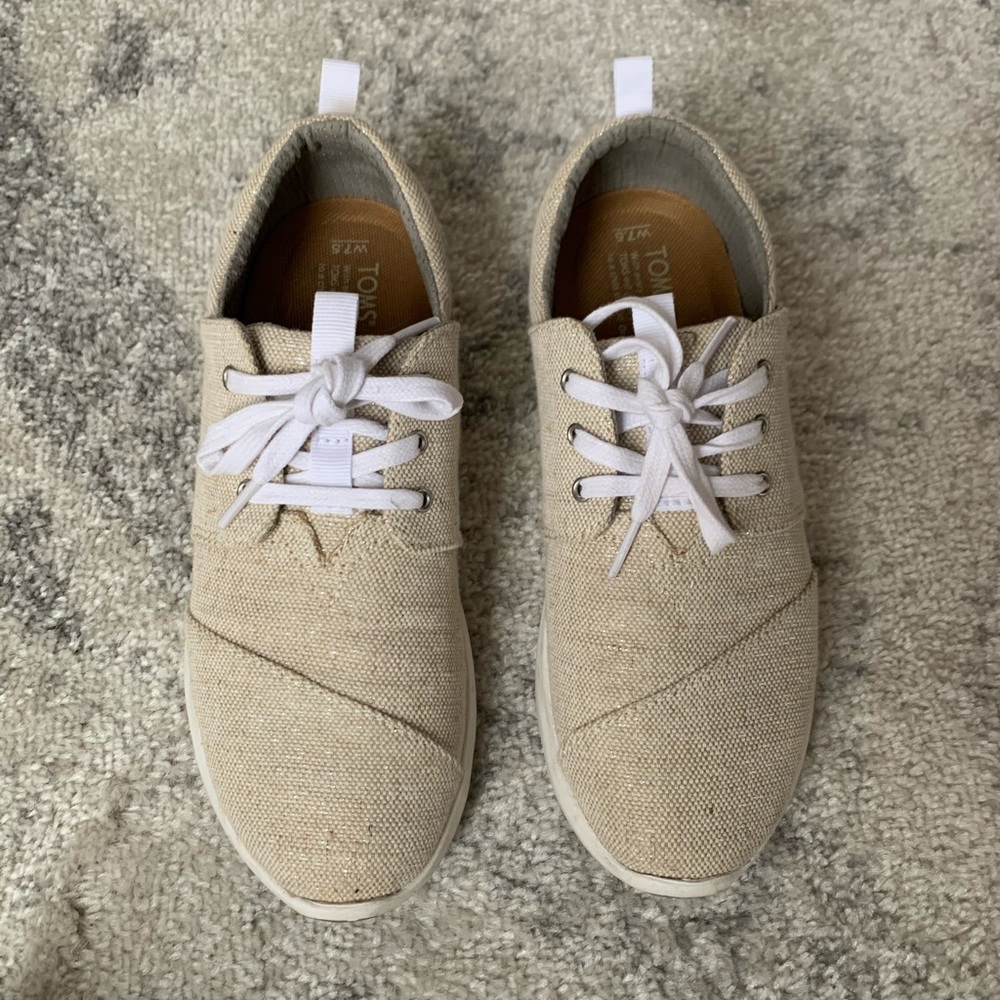 Toms textured canvas twill sneakers